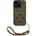 GUESS PU кожен 4G цветен пръстен каишка MagSafe заден калъф за iPhone 16 Pro кафяв Guess | Kafyav | ЖЕНИ | UNI