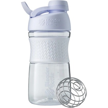 BlenderBottle SportMixer Twist Blender Bottle Shaker - Различни цветове [590 мл] Бял