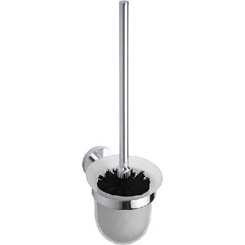 Bemeta OMEGA WC štětka na pověšení sklo černá