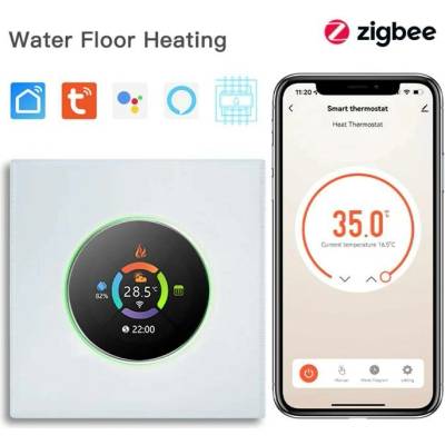 BSEED Zigbee otočný termostat Bílá Voda