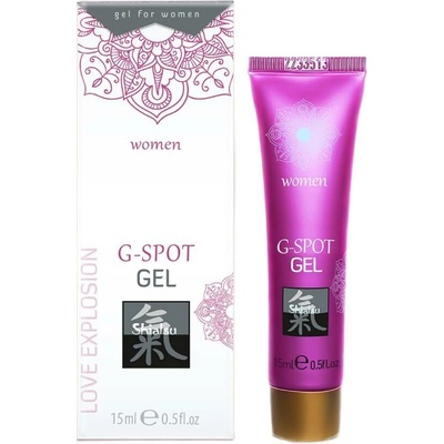 Shiatsu Stimulačný gél pre ženy G-Spot Gel 15 ml
