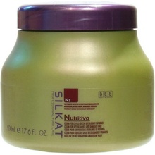BES Silkat Nutritivo N3 Regeneračná zábalová maska pre extra poškodené vlasy 500 ml