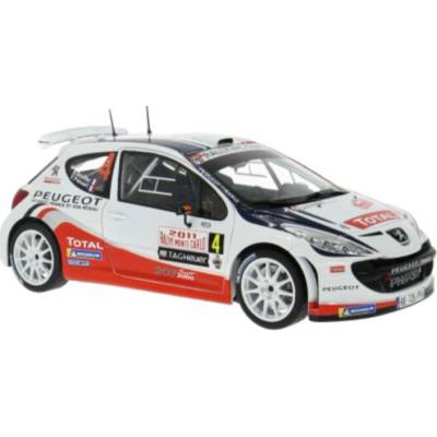 Sun Star Peugeot 207 S2000 4 Bouffier/Panseri vítězové Rally Monte Carlo 2011 1:18