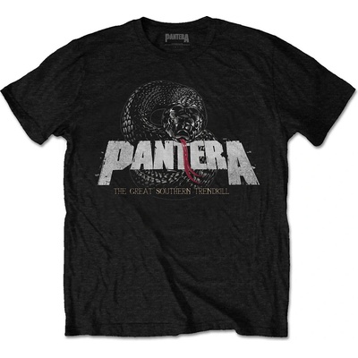 Pantera tričko Snake Logo čierne