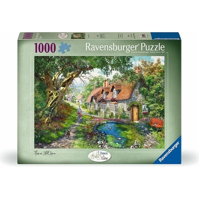 Ravensburger Down the Lane č. 1 Ulička Flower Hill 1000 dílků