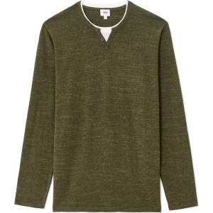 Celio Пуловер Gelano henley Celio | Zelen | МЪЖЕ | L
