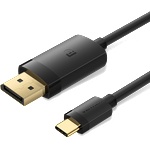 Vention Кабел Vention USB-C - DisplayPort 4K, 1 м, черен (CRJBF) (CRJBF)