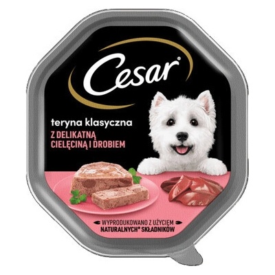 Cesar s telecím a drůbežím masem 150 g