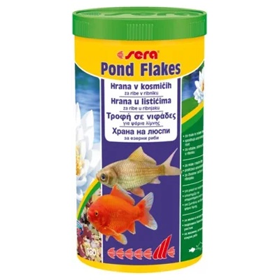 sera Pond flakes - храна на люспи за всякакви езерни риби 122022 - 1000мл