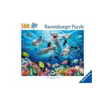 Ravensburger Puzzle 2D 500 Dolphins