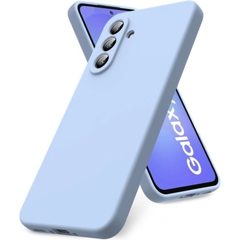 Samsung Кейс Silicone Lite за Samsung Galaxy S25, Защита около камерата, Светло син (4338)