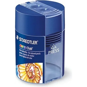 STAEDTLER Острилка, перфоратор с две дупки, с контейнер, STAEDTLER "Noris 512 F", синя 512 002 (512 002)