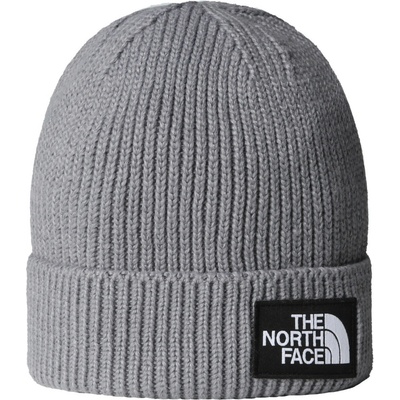 The North Face Pánska čiapka Tnf Logo Box Cuffed Beanie sivá