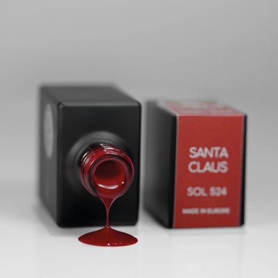 Laif Gel lak červený SOL 524 Santa Claus 10 ml