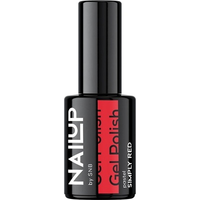 SNB Professional NailUP Гел лак за нокти, Просто червено, 6 ml