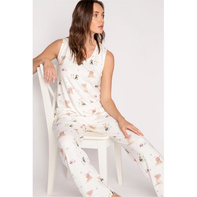 PJ Salvage Потник PJ Salvage Garden Party Tank Top - Off-White