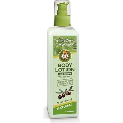 Athena's Treasures Výživující tělové mléko s olivovým olejem Natural (250 ml) – Hledejceny.cz