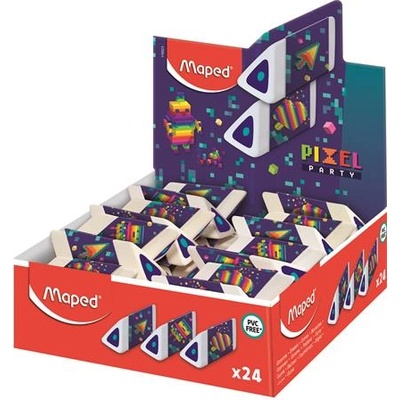 Maped Дисплей с гумичка, MAPED "Pixel Party Pyramid" 119523 (119523)