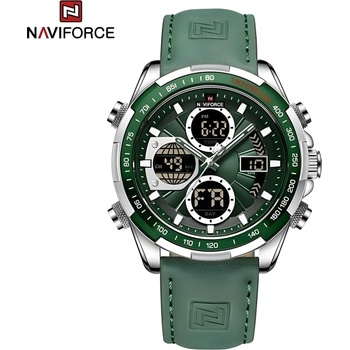 Naviforce Часовници naviforce mi-38641 - Зелен/Сребърен kp38641 (mi-38641)