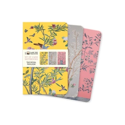 Flame Tree Publishing Royal Pavilion, Brighton Set of 3 Mini Notebooks | Flame Tree Publishing
