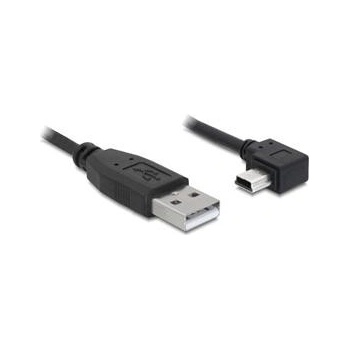 Delock kábel USB 2.0 A-samec > USB mini-B 5-pin samec pravouhlý, 5m
