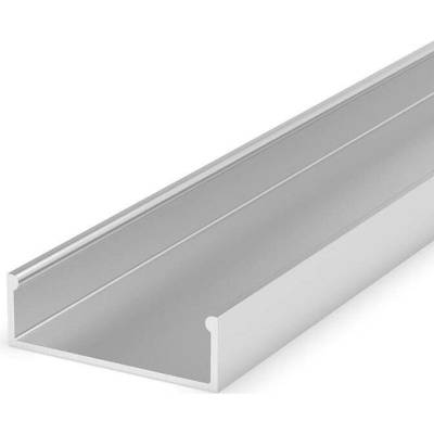 LED profil P13-1 stříbrný široký přisazený - Profil bez krytu 1m TL-092250 092250