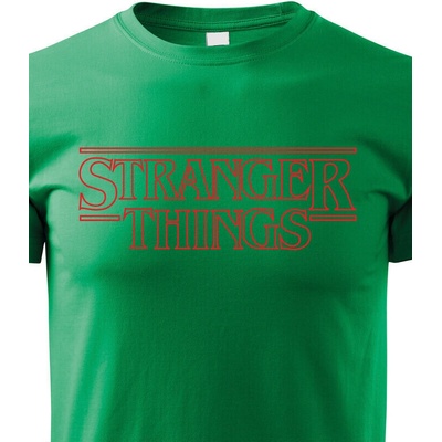 Dětské tričko Stranger Things Zelená Canvas Dětské tričko Bezvatriko.cz 0607