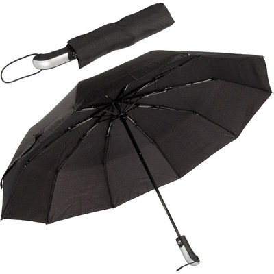 Verk 25021 skládací deštník velký xl unisex černý