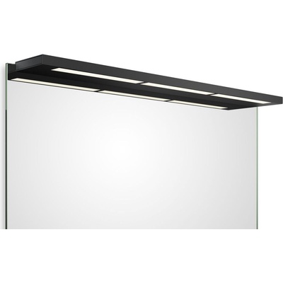 DECOR WALTHER Лампа над огледалото Slim Clip On 80 см черен мат (0419360)
