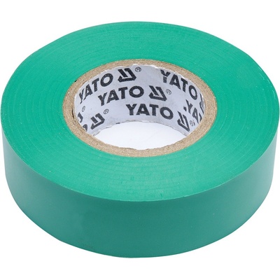 Yato Izolačná elektrikárska páska 19 mm x 20 m zelená