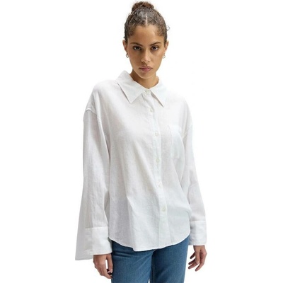 Lee LOOSE UTILITY SHIRT BRIGHT WHITE
