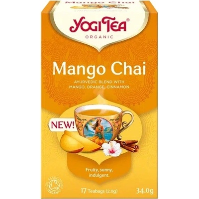 YOGI TEA MANGO CHAI Čaj z manga BIO 17 x 2 g