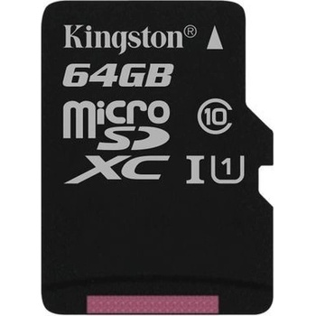 Kingston microSDXC 64GB UHS-I U1 SDC10G2/64GBSP