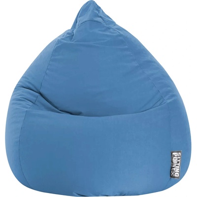Beanbag sedací vak Easy XL 70 × 110 cm modrý