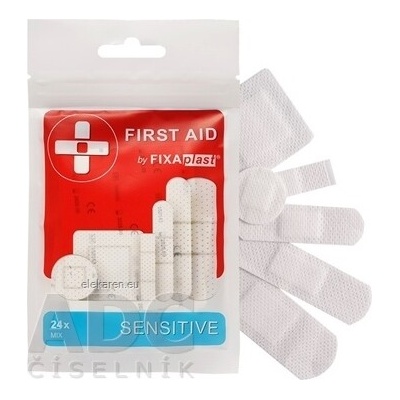 ALFA VITA, s.r.o. FIXAplast FIRST AID SENSITIVE náplasť MIX 24 ks