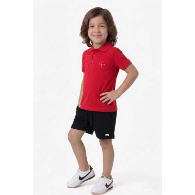 Mirau chlapčenské polo tričko baby blue