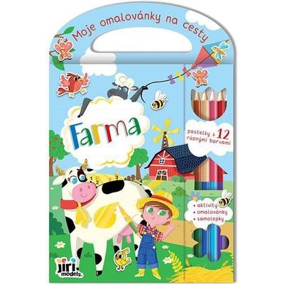 Moje omalovánky na cesty Farma