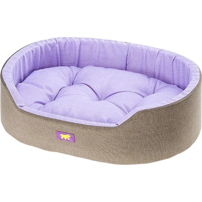 Ferplast - Dandy F 45 - меко легло с дюшече от памучен плат БЕЗ плюш 45 / 35 / 13 cm