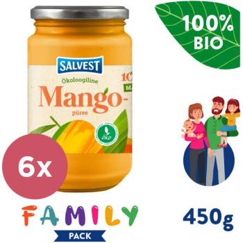 SALVEST Family BIO Mango 100% 6 x 450 g