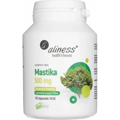 Aliness Mastika prášková živica Pistacia lentiscus 500 mg 60 veg. kapsúl