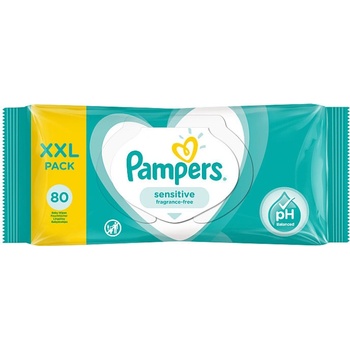 Pampers ubrousky Sensitive XXL 4 x 80 ks