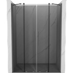 Mexen Velar Duo плъзгащи се душ врати 140 см, графит, gun metal - 871-140-000-42-95 (871-140-000-42-95)