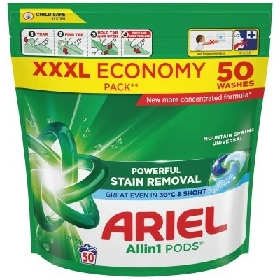 Ariel All in1 Pods Stain Oudour lapsle na praní 50 PD