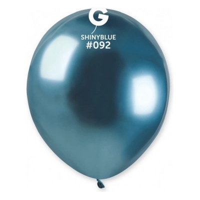 Balonky 13 cm chromové modrý