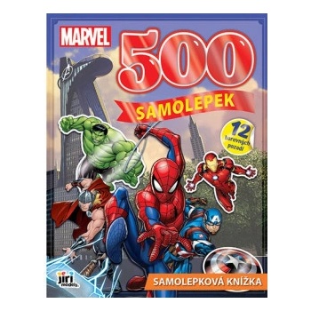 500 samolepek Marvel