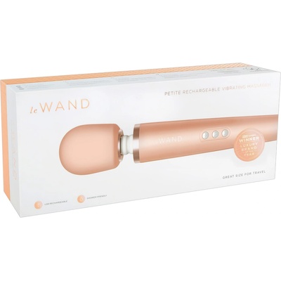 Le Wand Petite - ексклузивен масажиращ вибратор (розово злато)