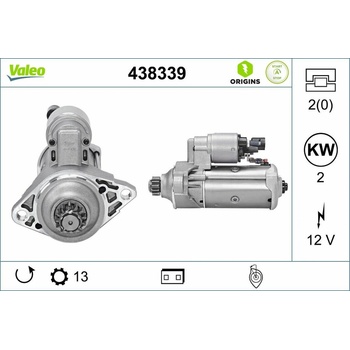 Startér VALEO 438339