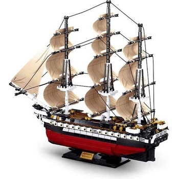 Sluban B0836 Fregata USS Constitution plachtová vojnová loď