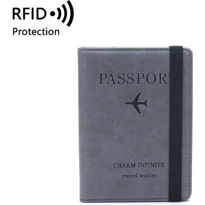 Take it shop RFID Pouzdro na pas a doklady šedé – Zboží Mobilmania