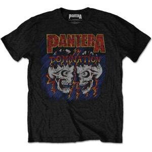 Pantera Domination Тениска с къс ръкав Black M (PANTS15MB02)